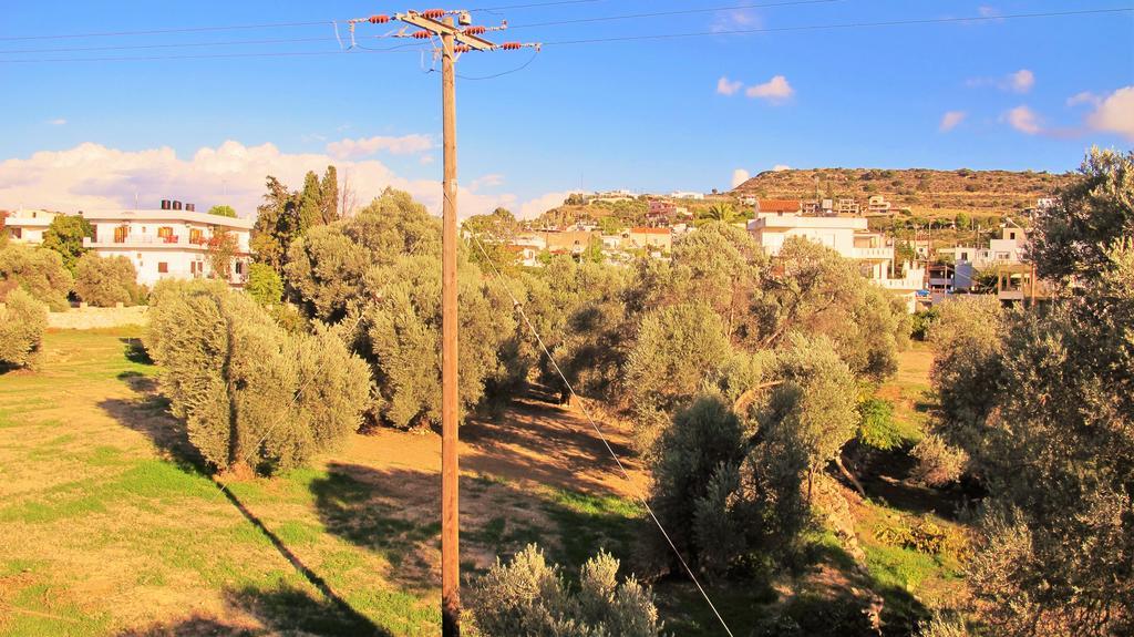 Artemis Appartments Pitsidia Bagian luar foto
